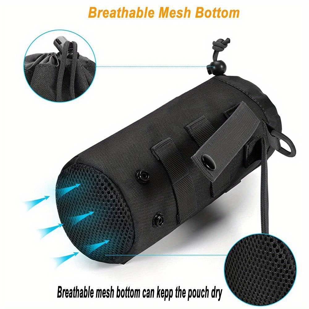 Luc กระเป๋าใส่ขวดน้ํา แบบเชือกรูด สําหรับเล่นกีฬา - รูปที่ 7