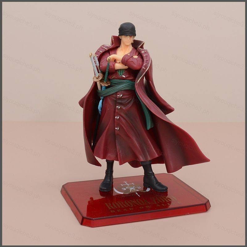 【SY3】โมเดลฟิกเกอร์ One Piece Film Z Roronoa Zoro Action Figure Red Cloak ของเล่นสําหรับเด็ก ของขวัญ ของสะสม ตกแต่งบ้าน