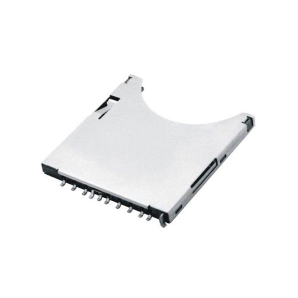 SDC09WP001-H-CN : CONNECTOR SD CARD SMD push-push