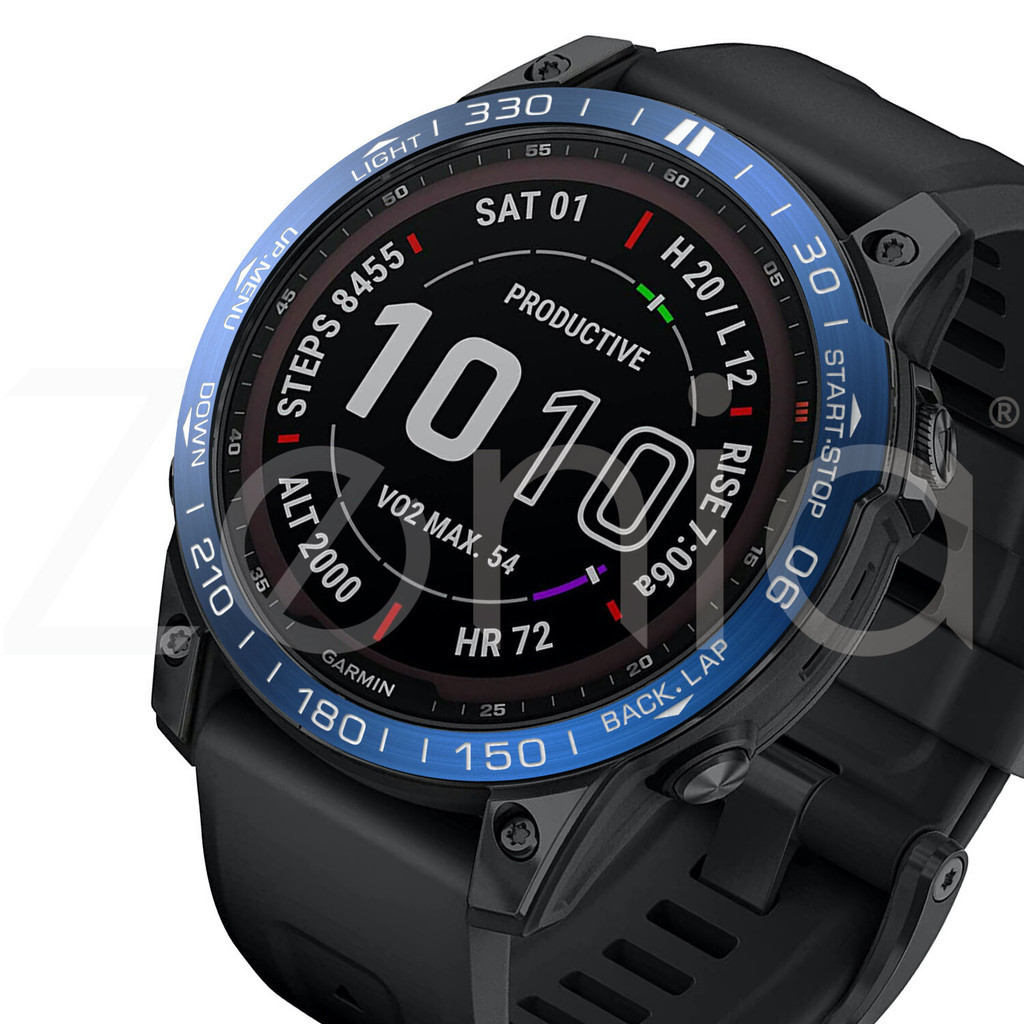 Garmin EPIX Pro (Gen 2) Sapphire Standard | 51 มม.47 มม.นาฬิกา Bezel แหวนกาวกรณี Anti Scratch สแตนเลสสมาร์ทกีฬานาฬิกาอุปกรณ์เสริม