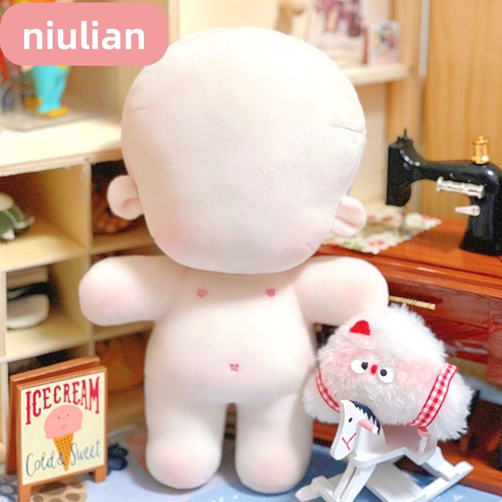 Niulian ตุ๊กตาไอดอล ผ้าฝ้าย แฮนด์เมด ขนาด 20 ซม. DIY ของเล่นสําหรับเด็ก