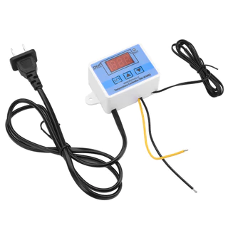 XH-W3002 AC 110-220V อุปกรณ์เทอร์โมมิเตอร์ดิจิตอลสําหรับควบคุมอุณหภูมิมีไฟ รุ่นอัพเกรดพร้อมปลั๊ก