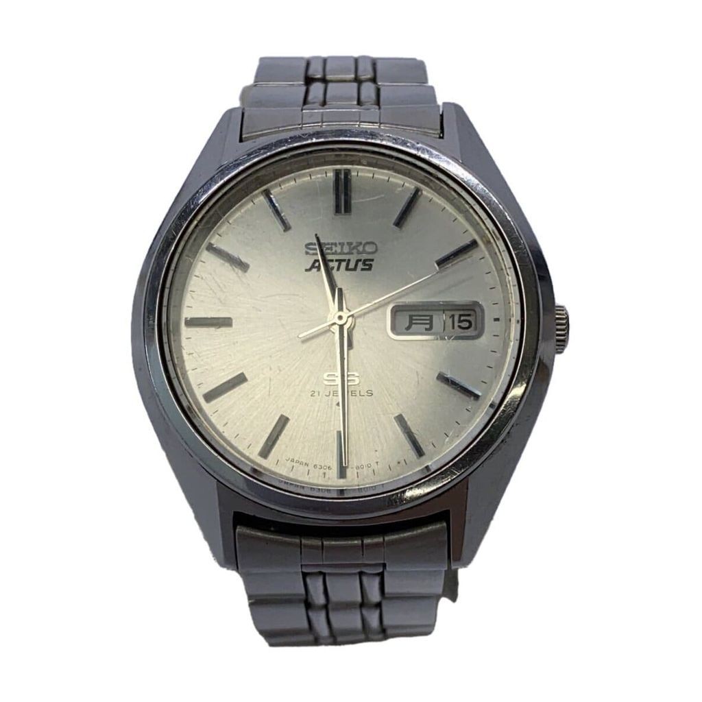 Seiko(ก) SEIKO Mens Watch Automatic Analog Stainless Steel SLV 6306-8020 Direct from Japan มือสอง
