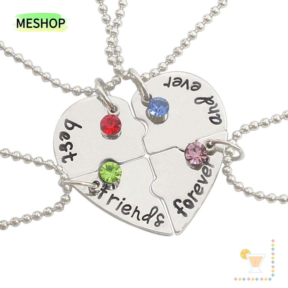 Me 4 Bff Friend Best Friend Froever Nice Gift Necklace