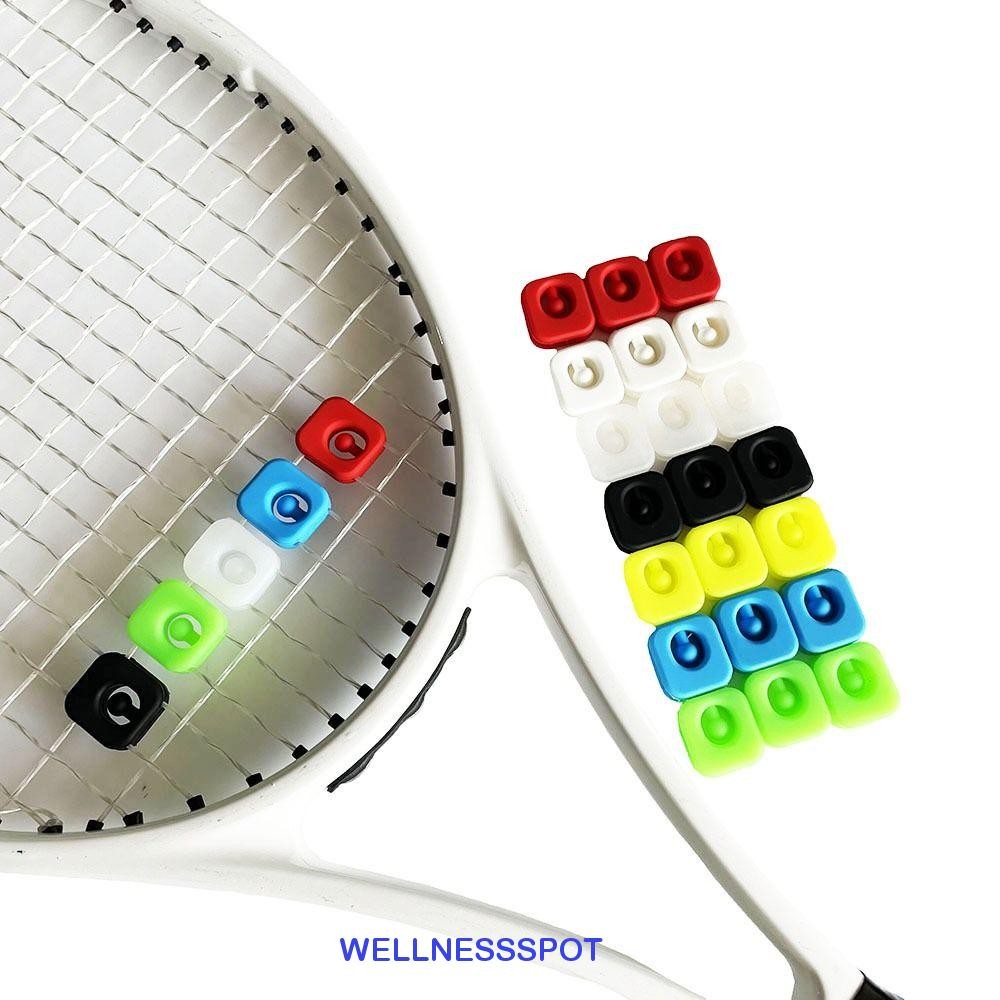 Wellnessspot เทนนิสโช้คอัพกันกระแทก, Shock Absorption ซิลิโคนไม้เทนนิส Shock Pad, บุคลิกภาพ Anti-Vibration Block Pendulum ไม้เทนนิสการสั่นสะเทือน Dampeners