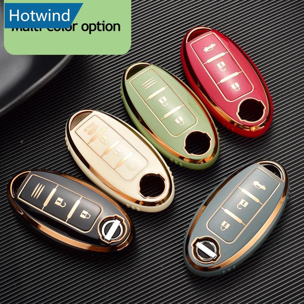 Hw TPU รถ Remote Key กรณี Fob สําหรับ Nissan 2022 Qashqai Juke J10 J11 X-Trail T32 T31 Kicks Tiida P