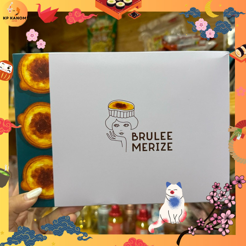 🌸Pre Order Jp🌸 Brulee cream tart เนื้อครีมละลายสไตล์ปารีส มาพร้อมกับความหอม ของน้ำตาลไหม้