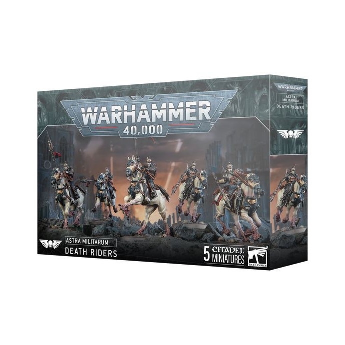 (GWพร้อมส่ง) WARHAMMER 40K: ASTRA MILITARUM: DEATH RIDERS โมเดลวอร์แฮมเมอร์