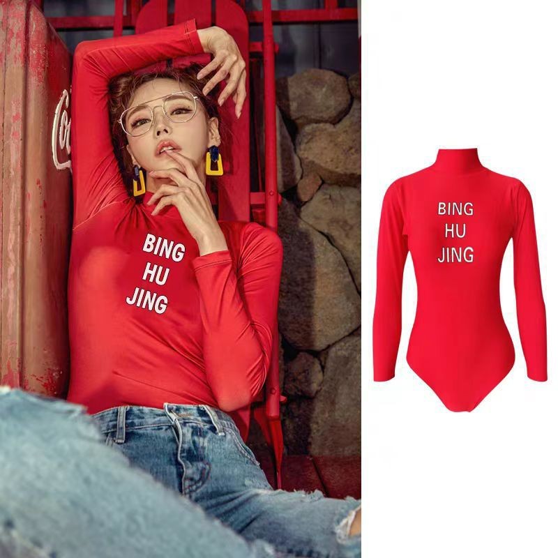 ผู้หญิงท่องชุดว่ายน้ําชิ้นเดียวป้องกันแมงกะพรุนแขนยาวป้องกันแสงแดดแมงกะพรุนสูทดําน้ําดูปะการังบิกินี่การ์ตูนแฟชั่น - รูปที่ 2