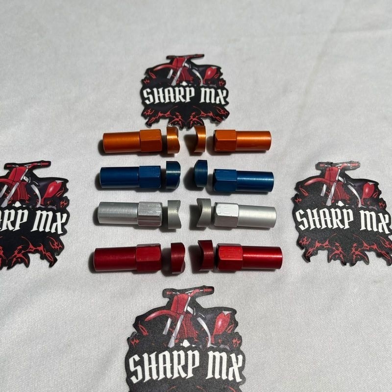 ZPOWER CNC Trail Tyre Stopper น็อตและสลักเกลียว