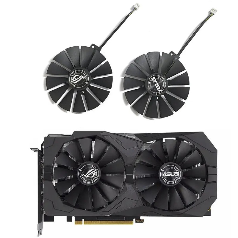 FDC10M12S9-C T129215SM 4PIN GTX1080TI GPU cooler สําหรับ Asus Strix Rx 470 580 570 Gtx 1050Ti 1070Ti
