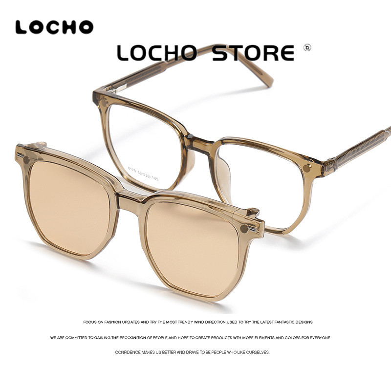 โลโช สามารถเปิดแว่นกันแดดโพลาไรซ์ชายและหญิงเดียวกัน ตร90 เมตรกรอบเล็บแว่นกันแดดออกแบบเฉพาะเสน่ห์ไม่มีที่สิ้นสุดแนวโน้มด้านหน้าฤดูร้อนสว