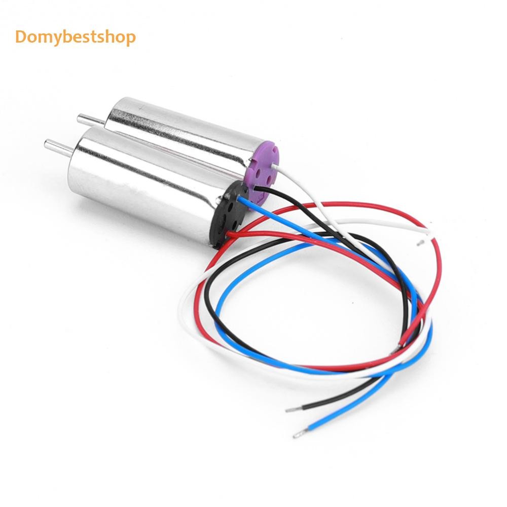 #F 2pcs 8520 CW+CCW Mini Coreless Motor DC 3-5V Drone Motor DIY RC Drone Quadcop [Domybestshop.th]