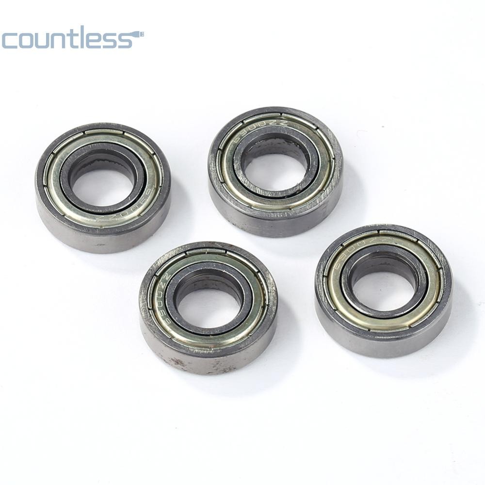 Lf# 10pcs 10x22x6mm Ball Bearing 61900zz Deep Groove Pulley Wheel for Skating Sh [counterless.th]