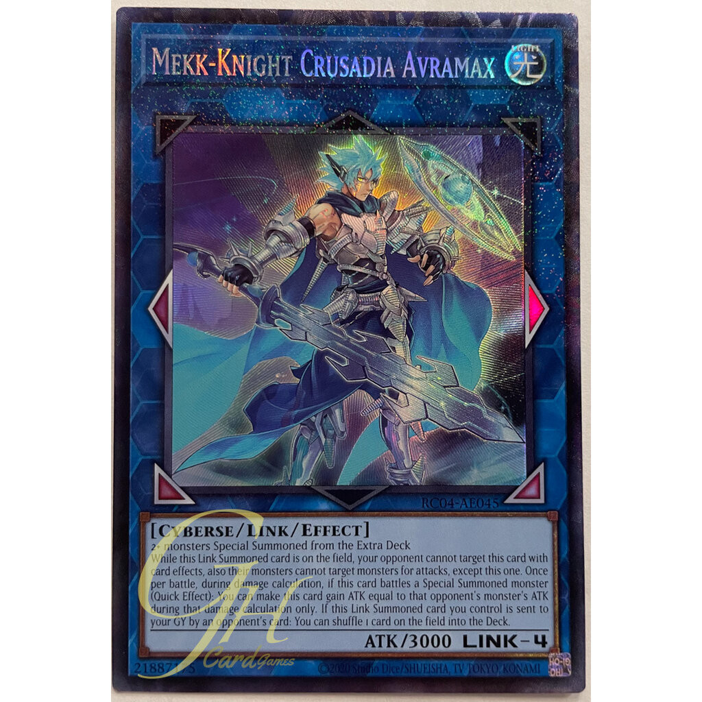 Yugioh [RC04-AE045] Mekk-Knight Crusadia Avramax (Collector's Rare)