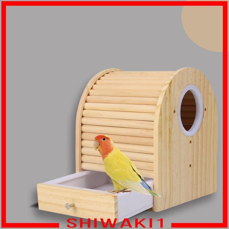 [Shiwaki1] กล่องเพาะพันธุ์นกแก้ว แบบเปิดด้านข้าง สําหรับนกขมิ้น นกขมิ้น นกขมิ้น