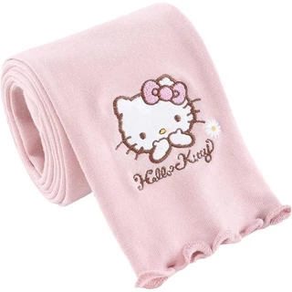 พร้อมส่ง ขายดี กางเกงเลกกิ้ง ลาย Hello Kitty ผ้ายืดนุ่ม กระชับพอดี🌷