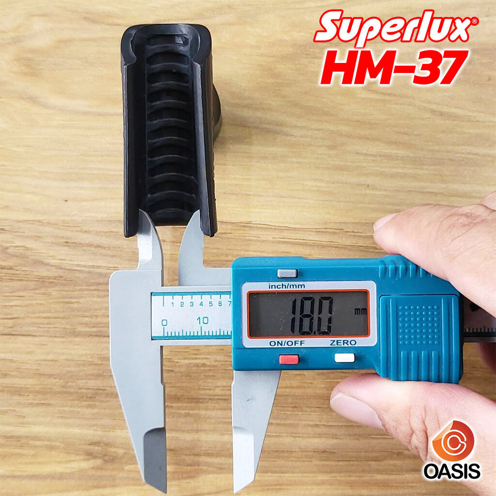 (1อัน) คอไมค์สอด SUPERLUX HM-37 HM37 คอสวมไมค์ แบบสอด ไมค์จ่อเครื่องดนตรี Microphone Clip ใช้กับไมค์คอนเดนเซอร์