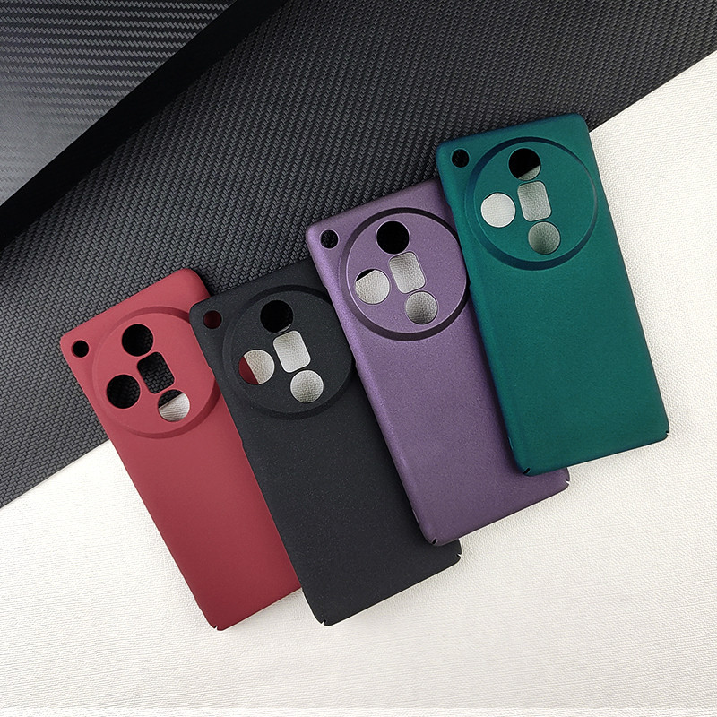 Ultra Thin กันกระแทก Sandstone Matte เคสโทรศัพท์สําหรับ Oppo ค้นหา X7 FindX7 Ultra X7U 5G Hard PC คล