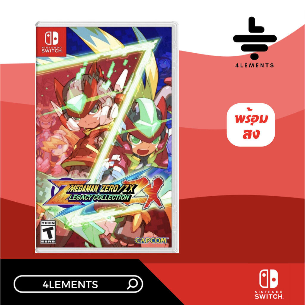 (พร้อมส่ง) SWITCH MEGAMAN ZERO/ZX LEGACY COLLECTION [USA] [มือ1]