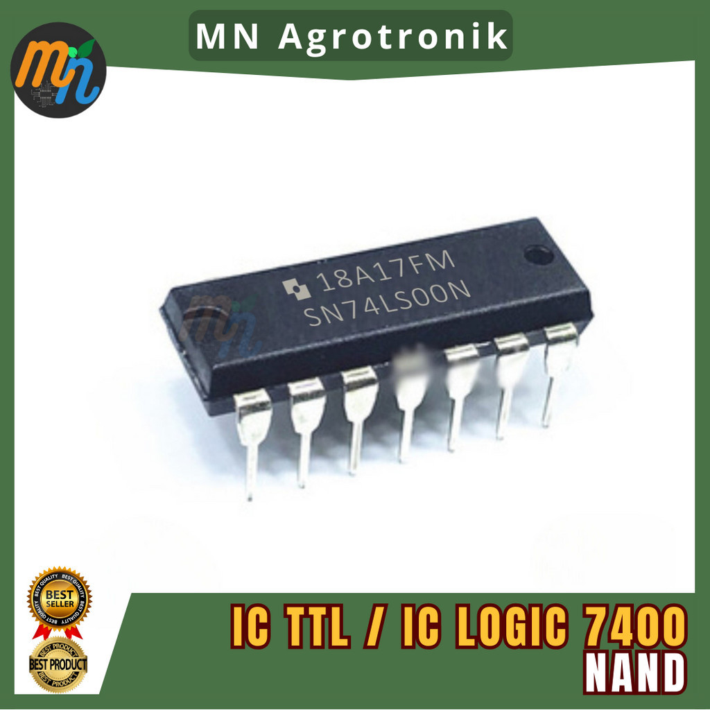 IC TTL IC LOGIC 7408 7432 7486 7402 74266 7404 7400 LOGIC GATE