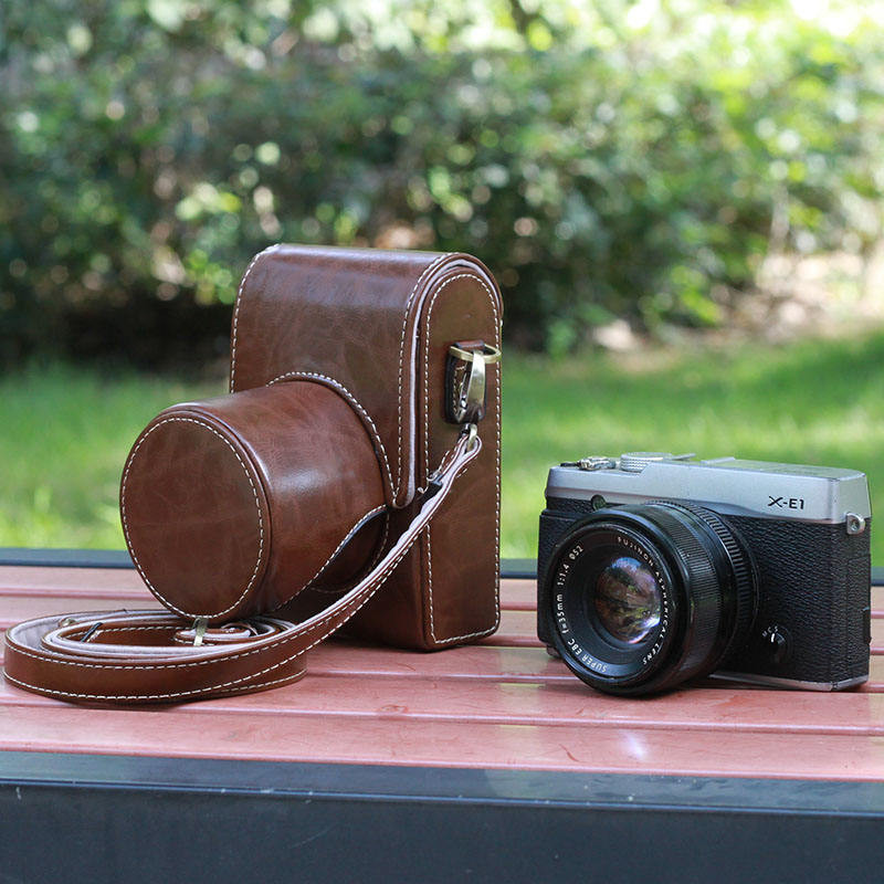 Leica Q2 เคสกระเป๋าหนัง ใส่กล้อง สําหรับ Q3 Fuji XE4 3 2S