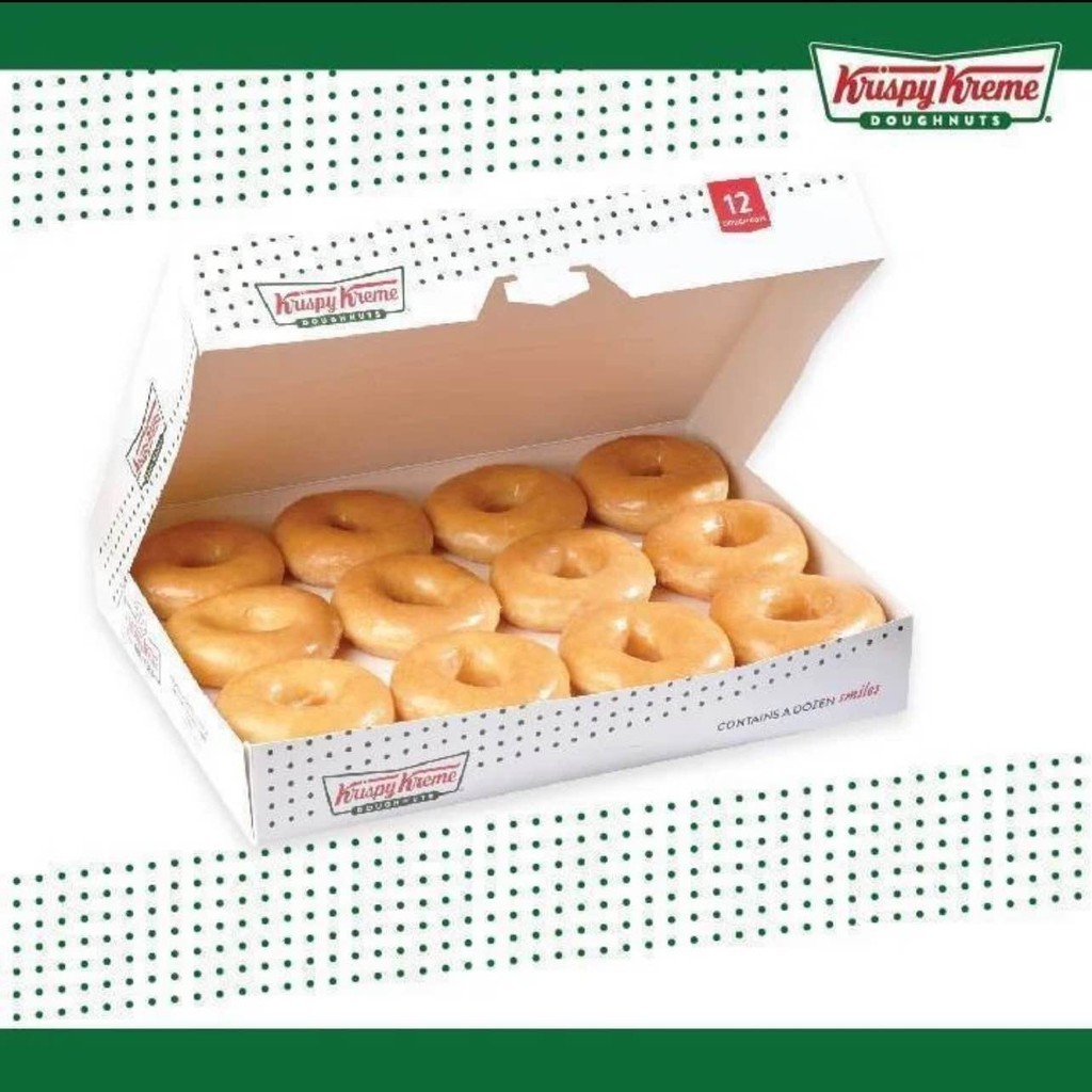 Krispy Kreme คริสปี้ ครีม โดนัทรสชาติออริจินัล ส่งทุกวัน