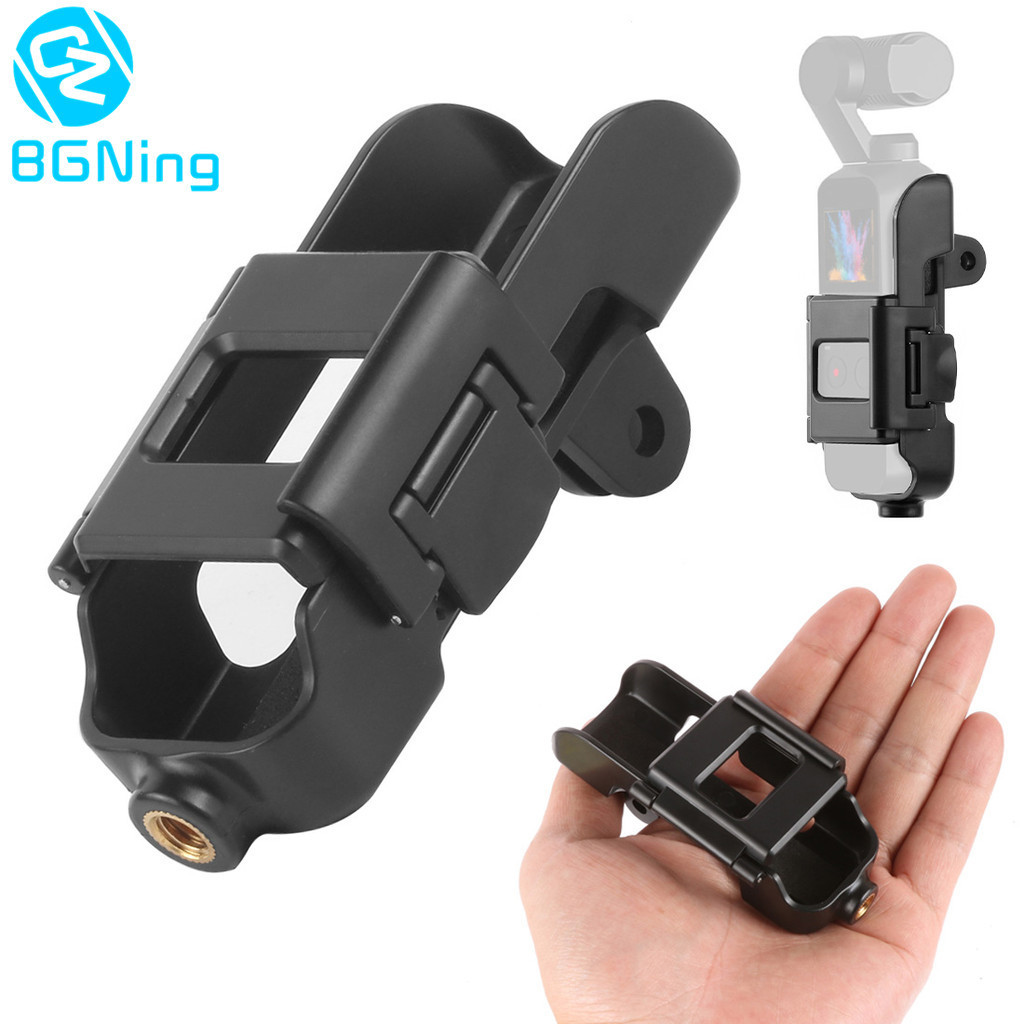 BGNING เคสป้องกันสําหรับ DJI OSMO Pocket / Pocket 2 / Pocket 3 กล้องกิมบอลมือถือสําหรับแฮนด์ Extension Rod Mount