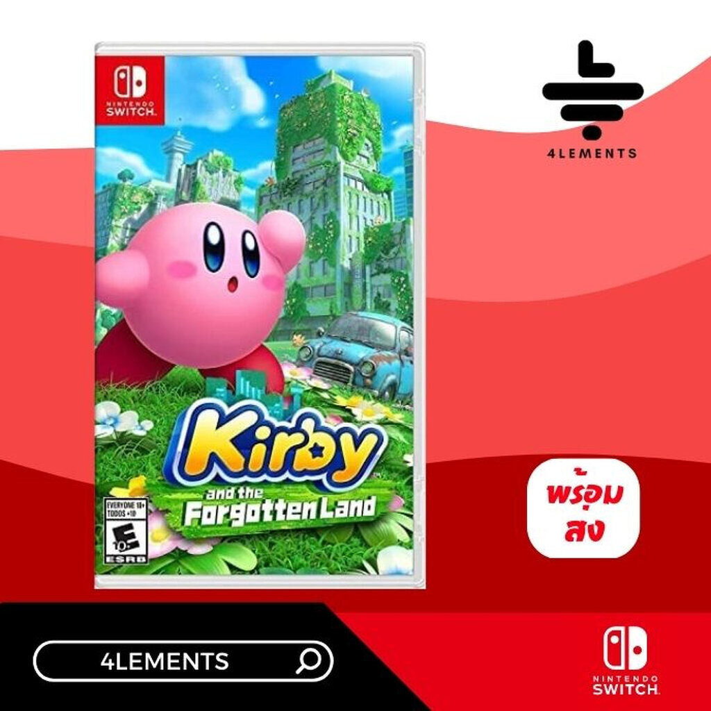 (พร้อมส่ง) SWITCH KIRBY AND THE FORGOTTEN LAND (GAME)(US)(ENG) (มือ1)