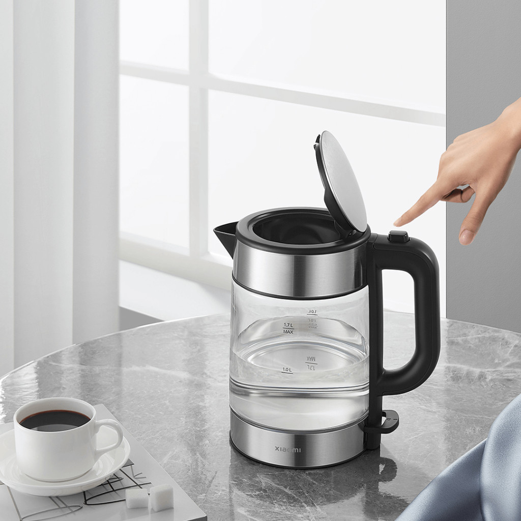 หม้อต้มน้ำร้อน Xiaomi Mi Electric Glass Kettle (52764) กาต้มน้ำร้อน ของแท้ ประกันศูนย์ 1ปี