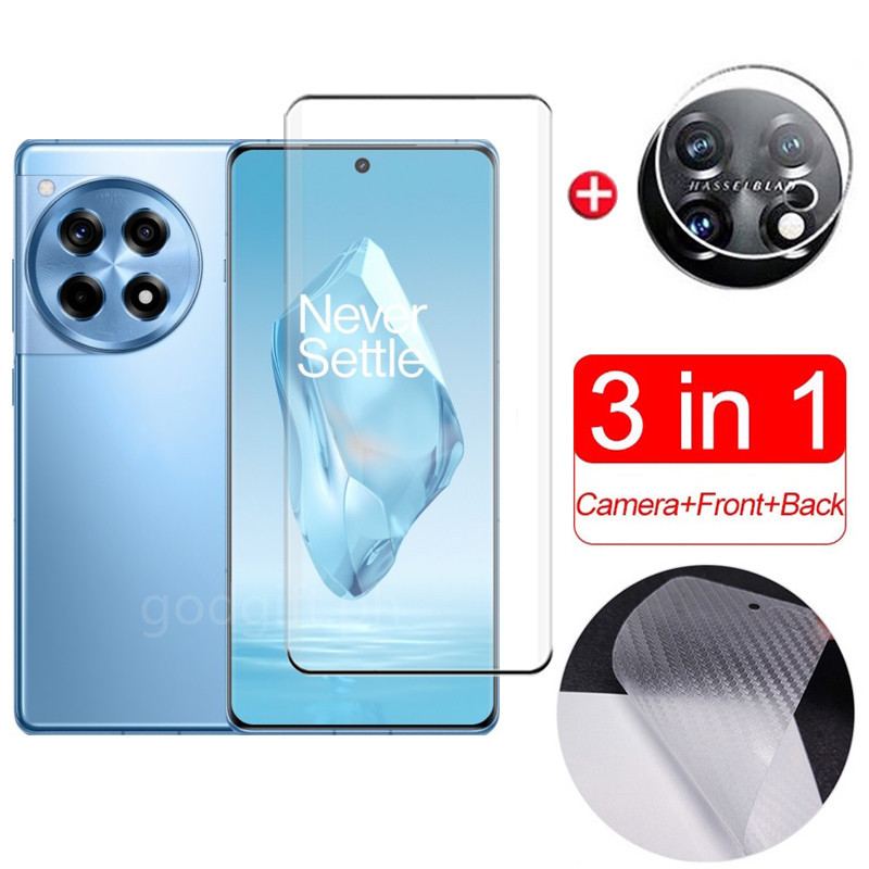 สําหรับoneplus 12Rกระจกนิรภัยคลุมทั้งหมดป้องกันหน้าจอสําหรับOneplus 12R 12 11R 11 10 9 Pro 10R 10T 9R 9RT Nord CE 3 2 Lite N30 SE Ace 3 2T CE3 5Gฟิล์มแก้วและฟิล์มเลนส์