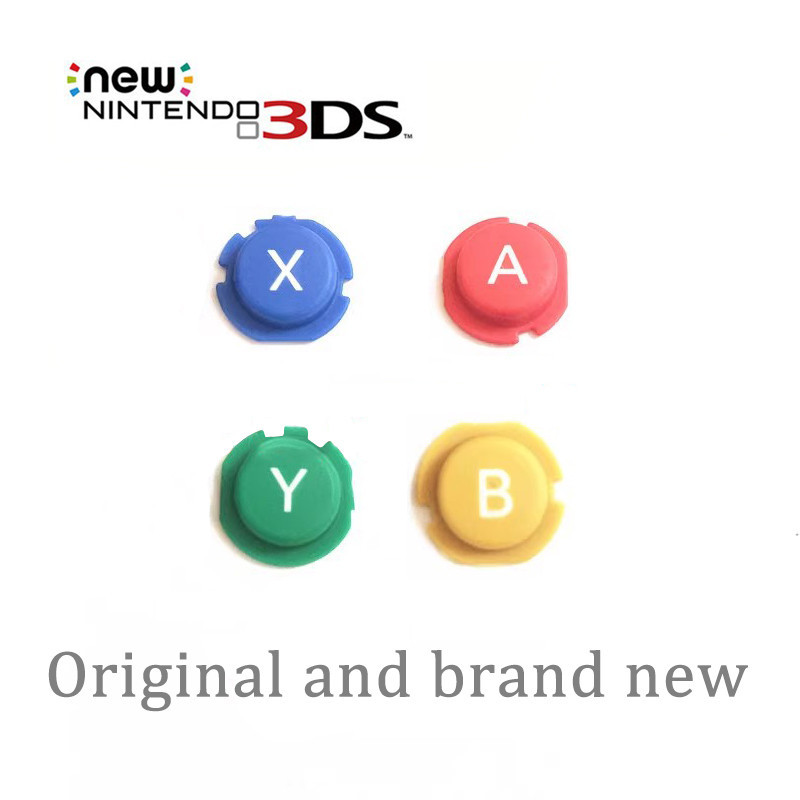 ใหม่ 3ds ปุ่ม abxy ดั้งเดิมใหม่เอี่ยม ปุ่ม 3ds ปุ่มใหม่ปุ่มต้นฉบับสามขนาดเล็ก