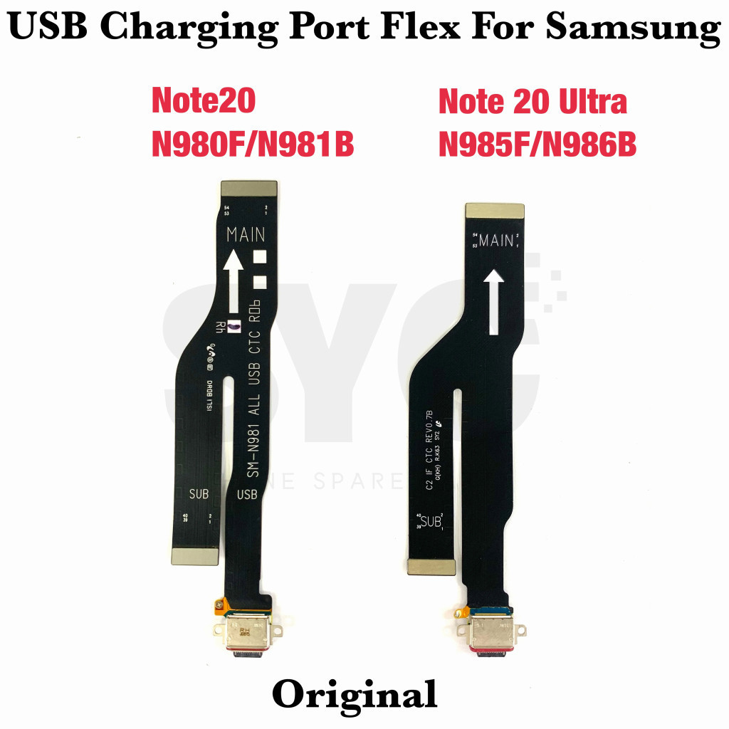 บอร์ดชาร์จ USB สายเคเบิลอ่อน สําหรับ Samsung Note 20 Note 20 Ultra 5G