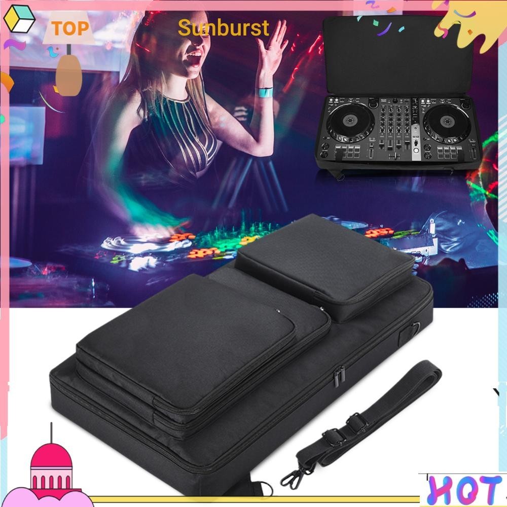 กระเป๋าสะพายไหล่ แบบพกพา ปรับได้ สําหรับ Pioneer DDJ-FLX6 DDJ-SX [Sunburst11.th]