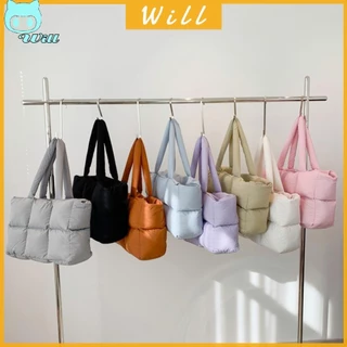 【จัดส่งในพื้นที่】กระเป๋าถือ กระเป๋าสะพายไหล่ ขนาดใหญ่ จุของได้เยอะ ทรงโท้ท ลายก้อนเมฆ สําหรับสตรี