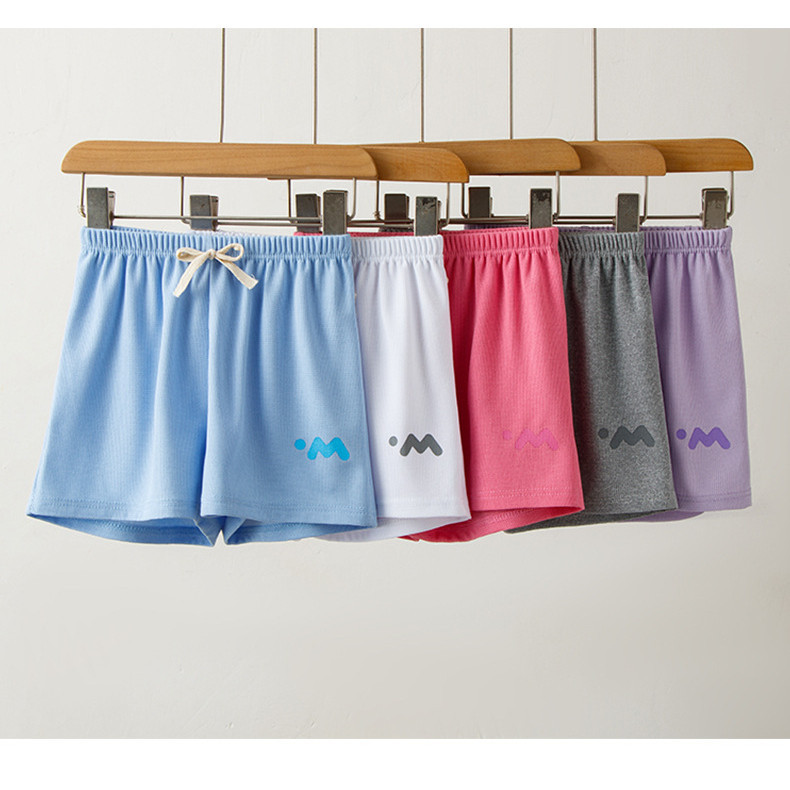 กางเกงขาสั้นเด็ก100-150ขนาดสาวเด็กสไตล์ใหม่กีฬาหลวมบางสไตล์กางเกงห้าจุดกางเกงร้อน เจดับบลิววีจี