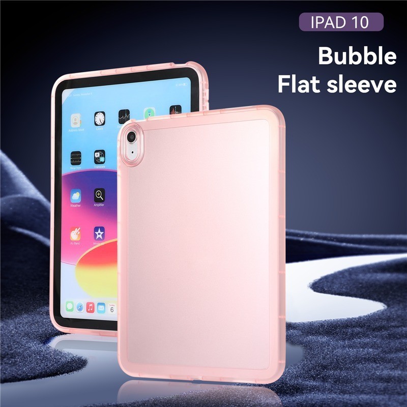 เคสแท็บเล็ต ซิลิโคนนุ่ม ใส ผิวด้าน บาง เรียบง่าย กันกระแทก สําหรับ iPad Mini 6 5 4 9.7 5th 6th Air 3 4 5 10.2 7th 8th 9th 10th Gen Pro 11