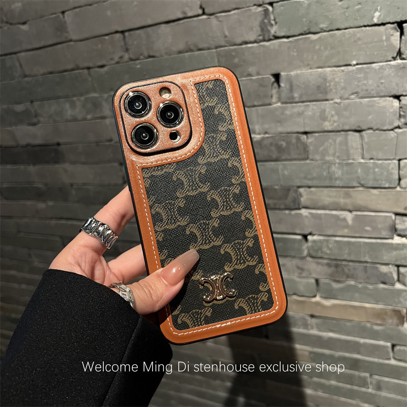 16promax เคสโทรศัพท์มือถือหนังนิ่ม กันกระแทก ลายฮิปสเตอร์ สําหรับ iphone 15pro 13 14promax 12 11 xs 14 15promax - รูปที่ 3