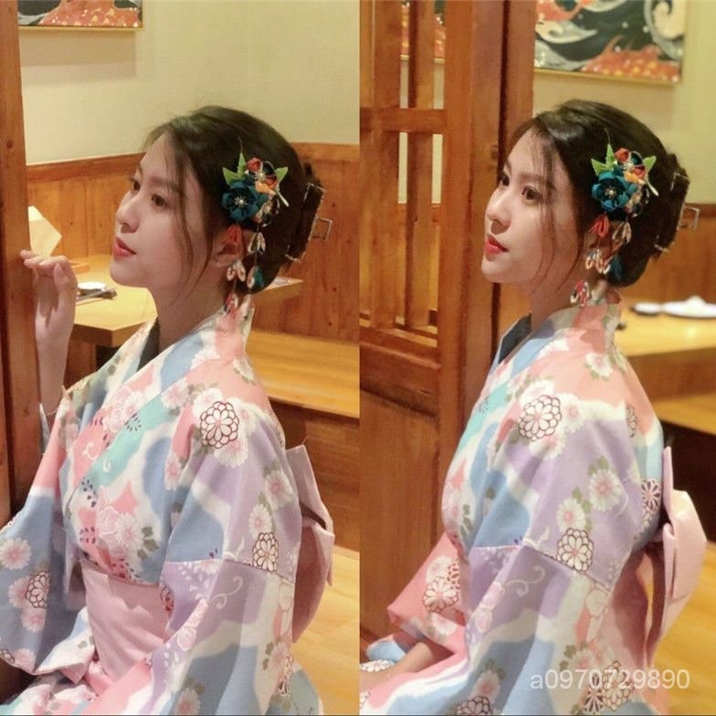 ชุดกิโมโน เสื้อคลุมอาบน้ํา แขนเขย่า แบบดั้งเดิม รูปที่ 2