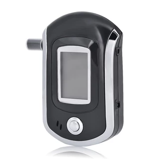 เครื่องเป่าแอลกอฮอล์ เครื่องเป่าวัดแอลกอฮอล์ Digital Breath Alcohol Tester แถมหัวเป่า 5 ชิ้น (AT-6000 New Version)