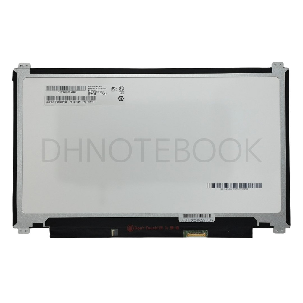 LED 13.3 SLIM 30 PIN IPS หูบน-ล่าง แพรขวา 30 CM 1920*1080 B133HAN04.4, NV133FHM-N42, NV133FHM-N46, LM133LF5L01