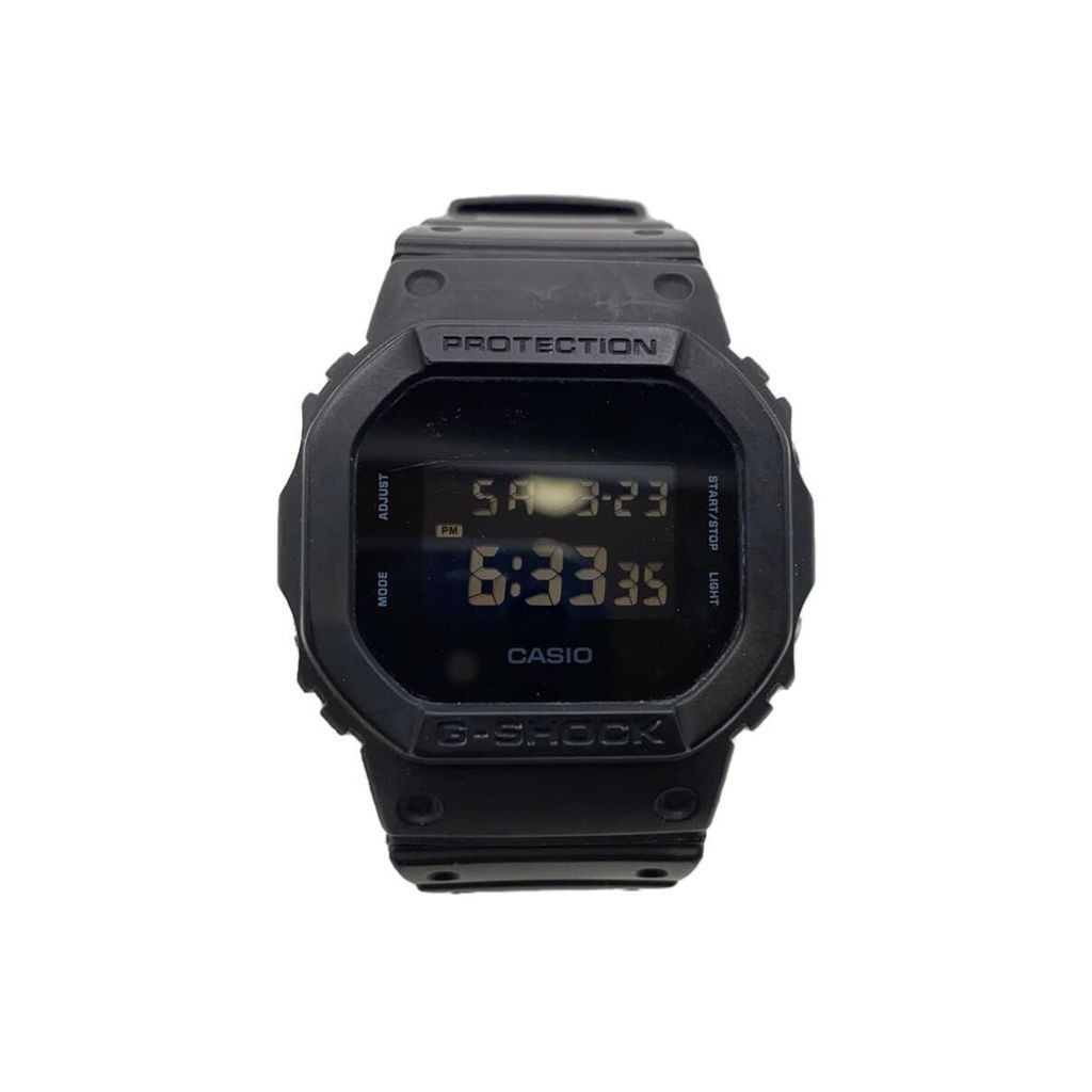 Casio นาฬิกาข้อมือดิจิทัล DW-5600BB มือสอง สําหรับผู้ชาย
