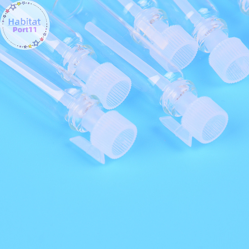 Habitatport 10/50ชิ ้ นมินิ 1ml ขวดแก ้ วขวดห ้ องปฏิบัติการเปล ่ าน ้ ํามัน th