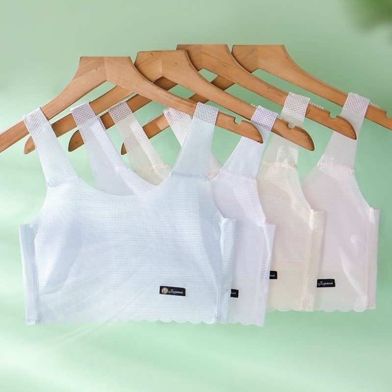 ✨w&c bras✨งพัฒนาการ บราเด็กผู้หญิง นักเรียนมัธยมต้น บราโรงเรียนมัธยม เสื้อกล้าม เสื้อกล้าม  ny076