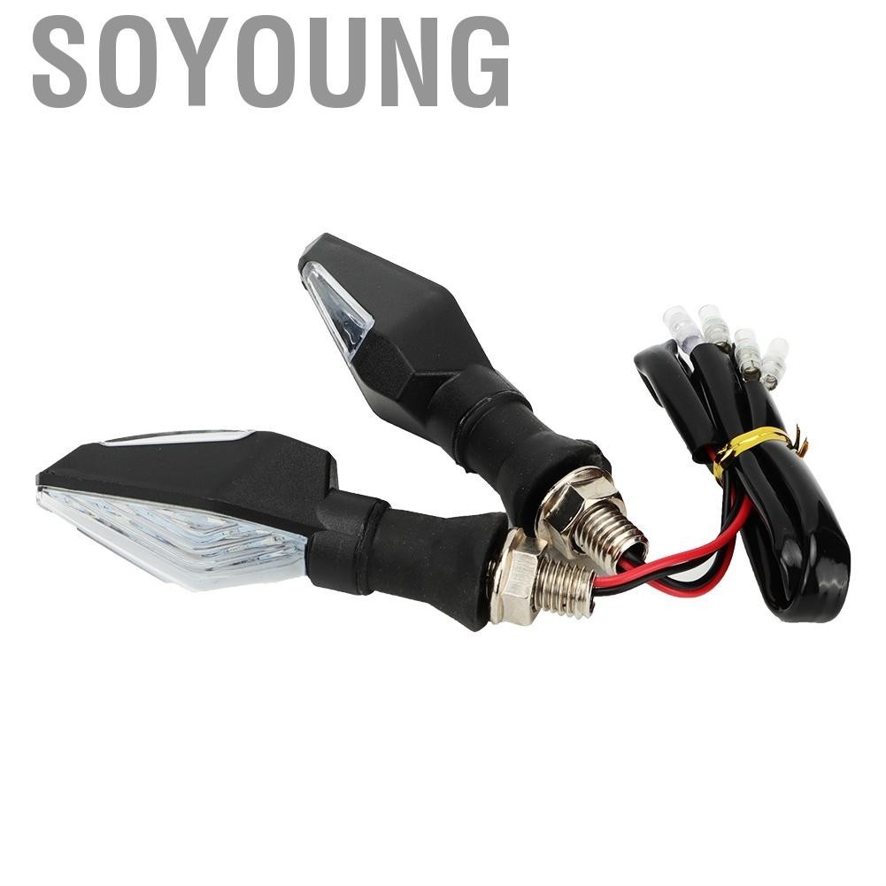 Soyoung 12 LED Two Color Turn Light For Motorcycle Scooters ATV Accessories(MK-024)