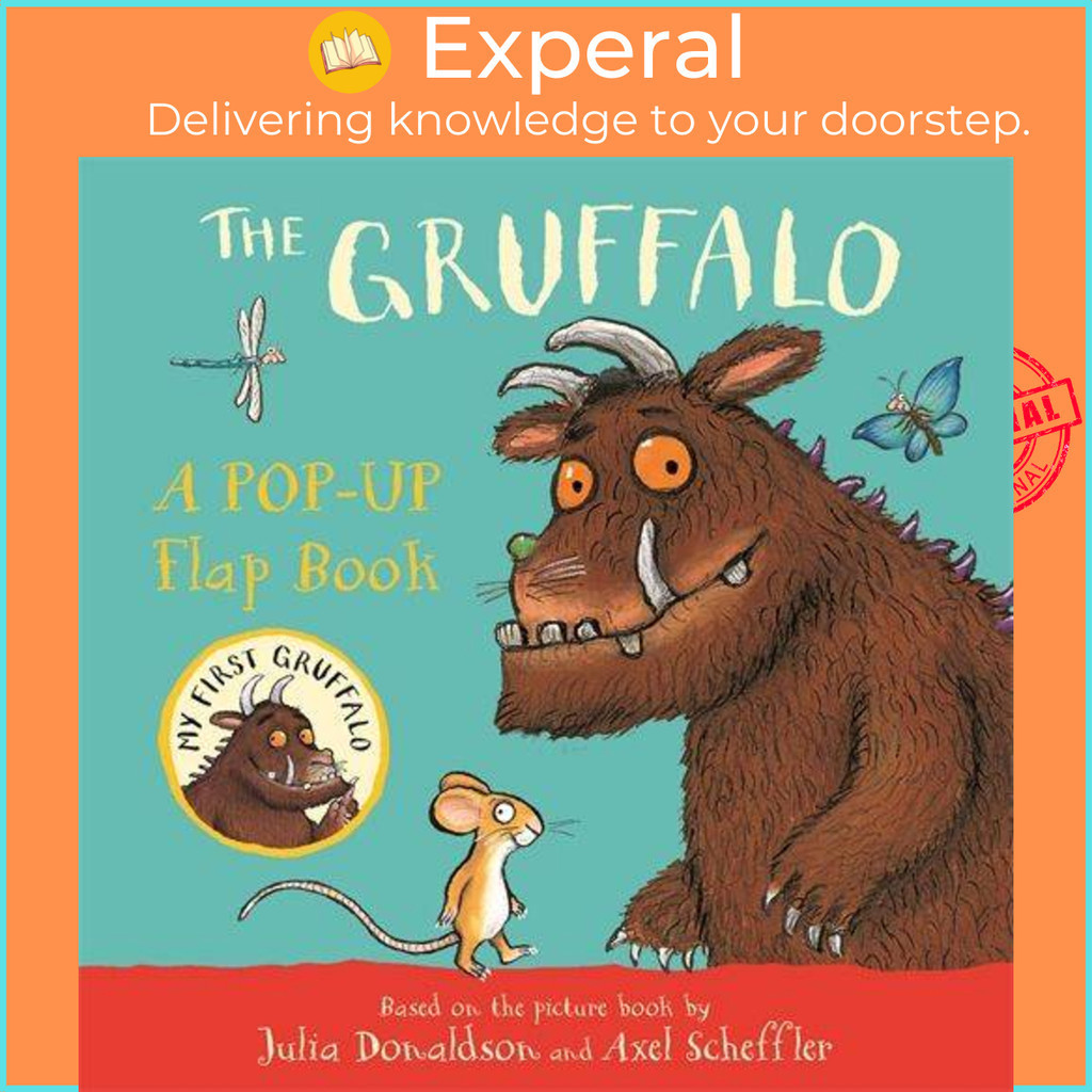 The Gruffalo: A Pop-Up Flap Book โดย Julia Donaldson (UK edition, บอร์ดบุ๊ค)
