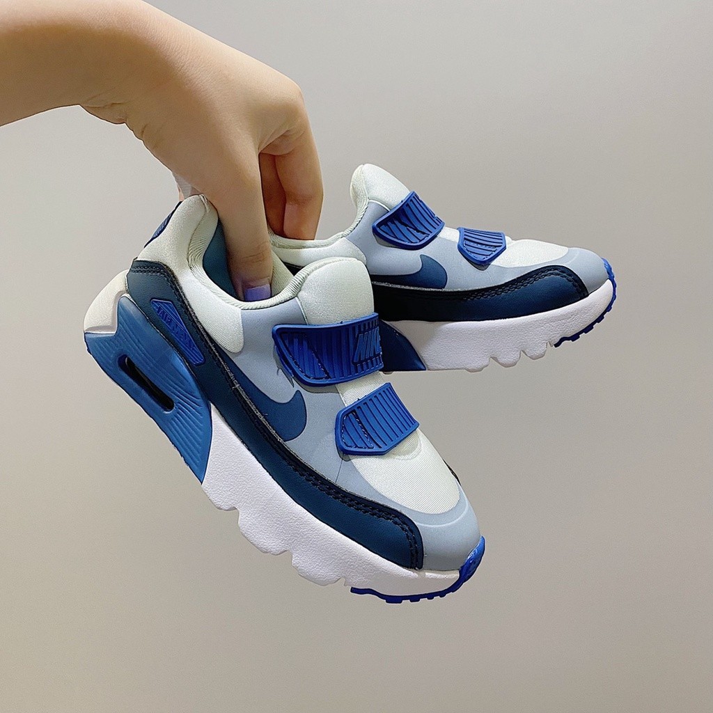 {04.03} Nike Air Max tiny 90 รองเท้าผ้าใบลําลอง ระบายอากาศ สําหรับผู้ชาย ผู้หญิง