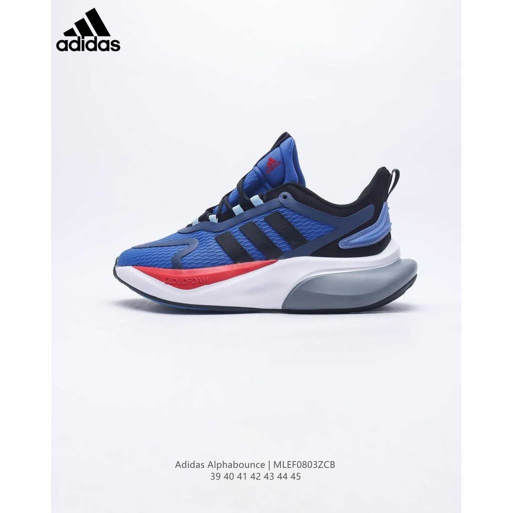 Adidas 2023 AlphaBounce+ Comfortable and Stylish Athletic Sneakers รองเท้าผ้าใบผู้ชาย รองเท้าวิ่ง รองเท้าเทรนนิ่ง รองเท้