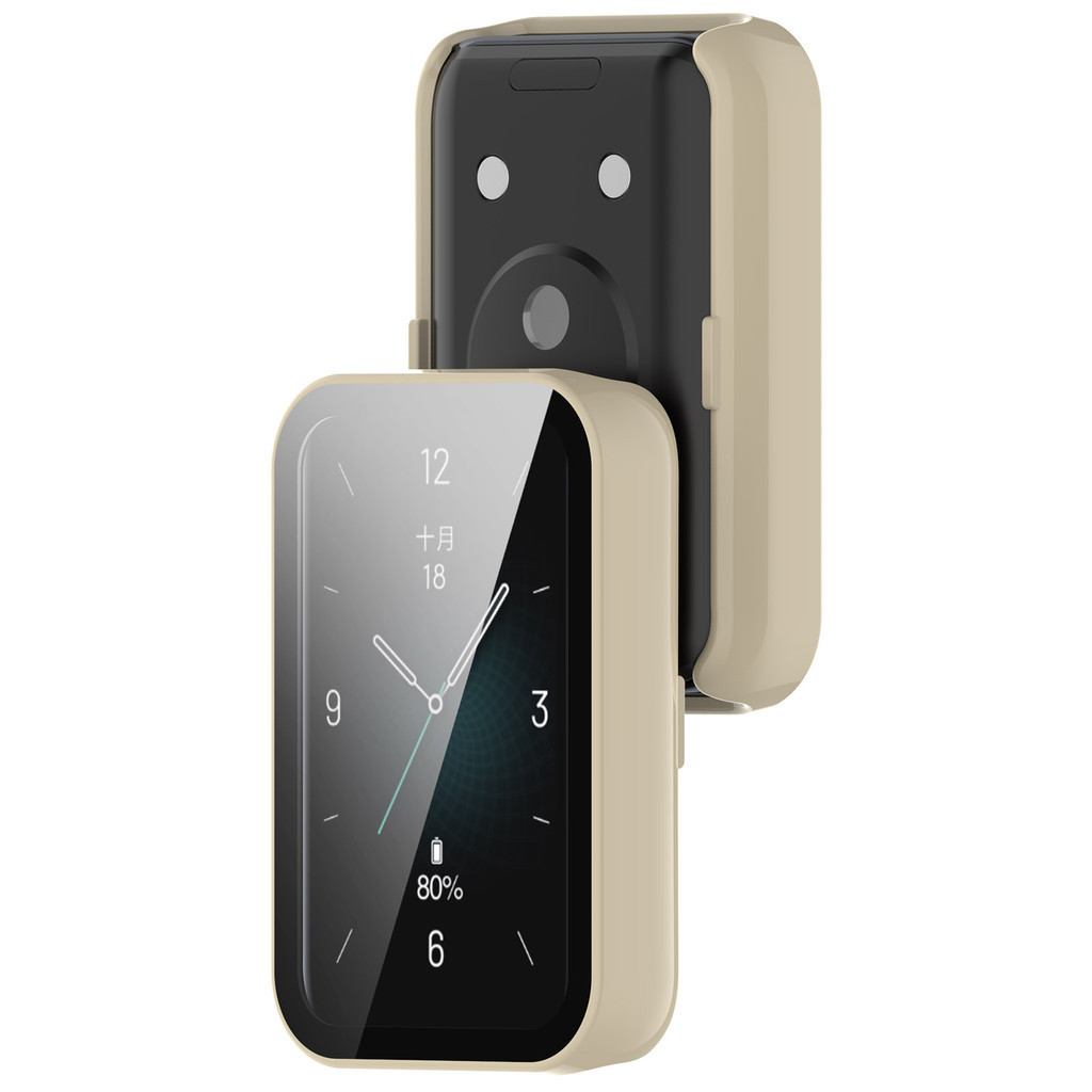 เคสแข็ง PC กันรอยหน้าจอ กันรอยขีดข่วน สําหรับ Honor Band 9 - รูปที่ 2