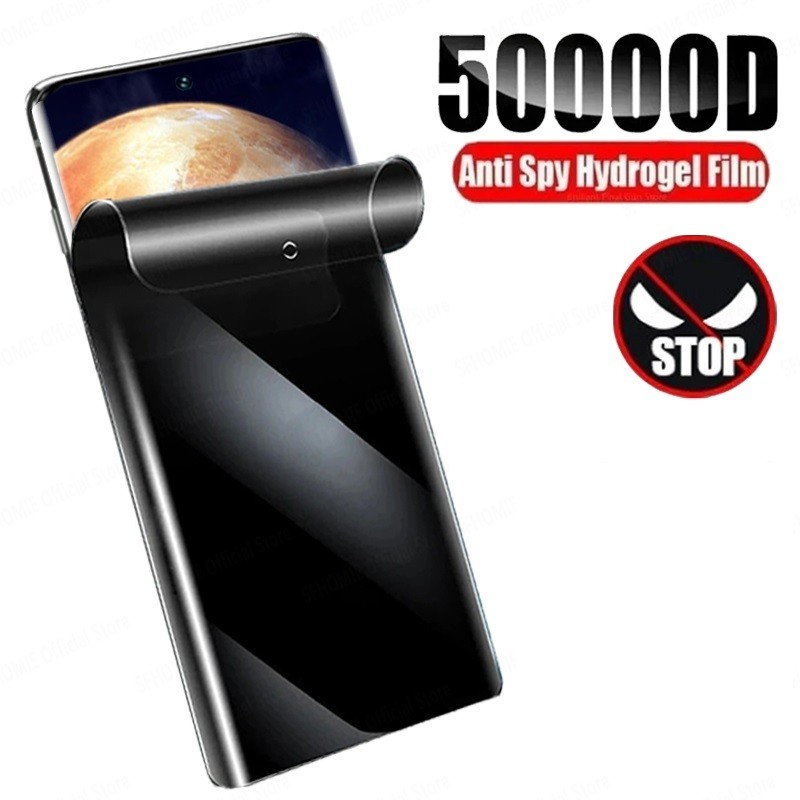 Zte BladeA75 BladeA72 Anti Spy ความเป็นส่วนตัว Soft Hydrogel ฟิล์มสําหรับ ZTE Blade A75 A73 A72 A35 